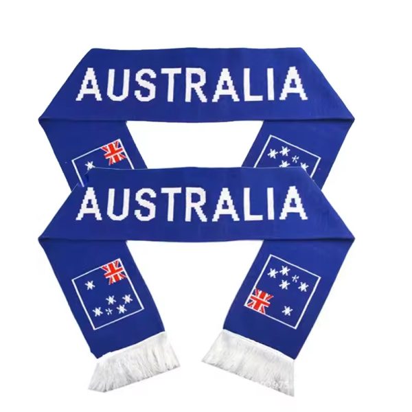 2026 World Cup Custom Printed Sport Soccer Ball Fans Scarf