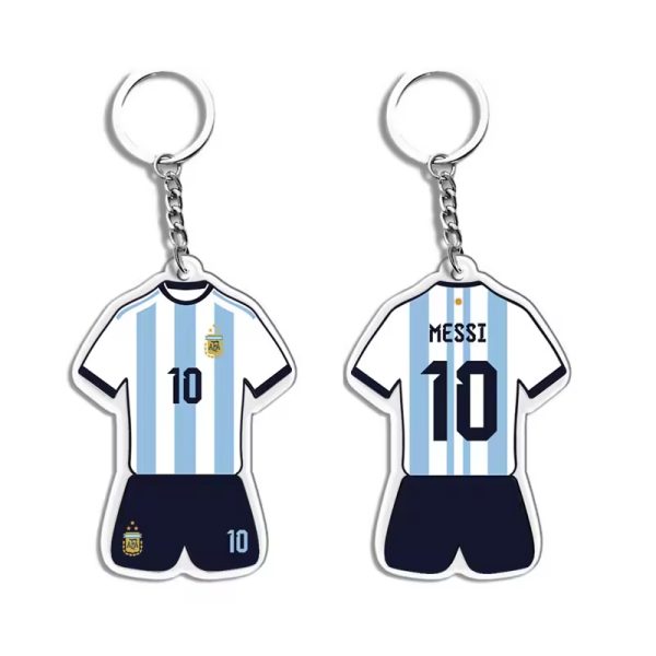 2026 World Cup Football Stars Acrylic Keychain