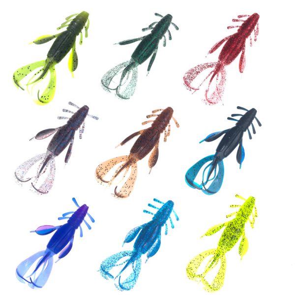 PVC Material Add Salt Shrimp Fishy Fishing Bait