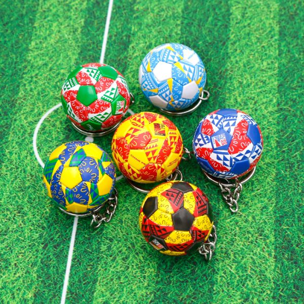 2026 Wolrd Cup Plastic Sports Soccer Ball Key Ring Chain