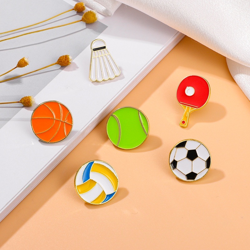 Factory Custom Football Team logo Brooch Pins