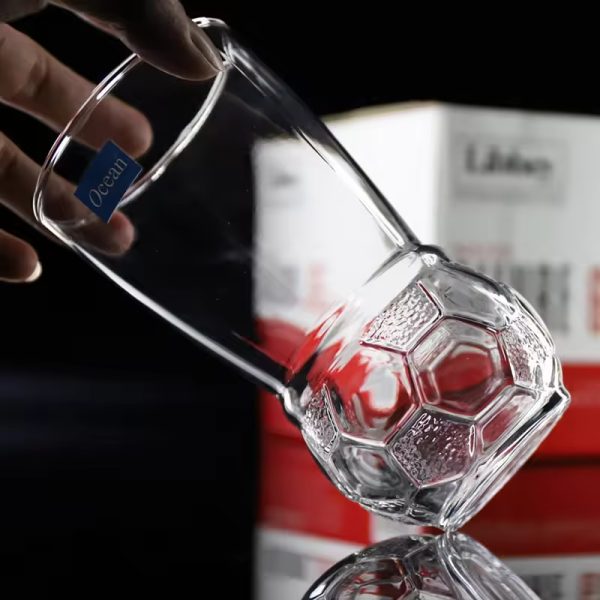 Creative Football Shape Lead-free Glass