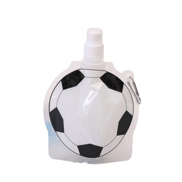 Custom Logo Soccer Shape Transparent Liquid Spout Pouch