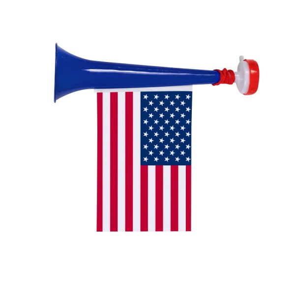 Football Fans Customize National Flag Cheer Whistle Horn