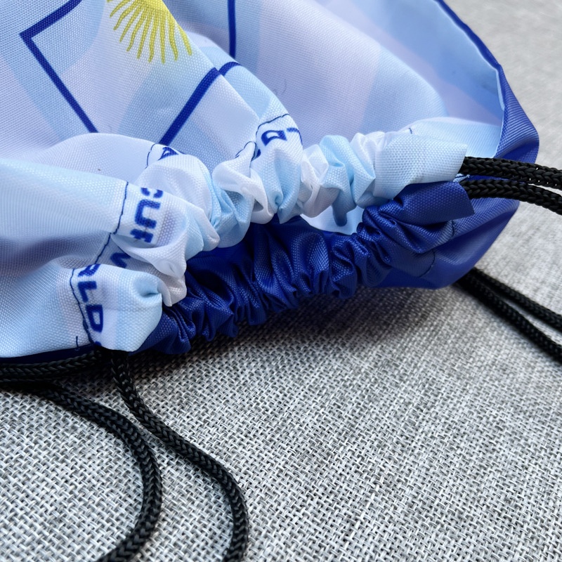 Football Fan Shoe Bag Student Backpack Travel Bag