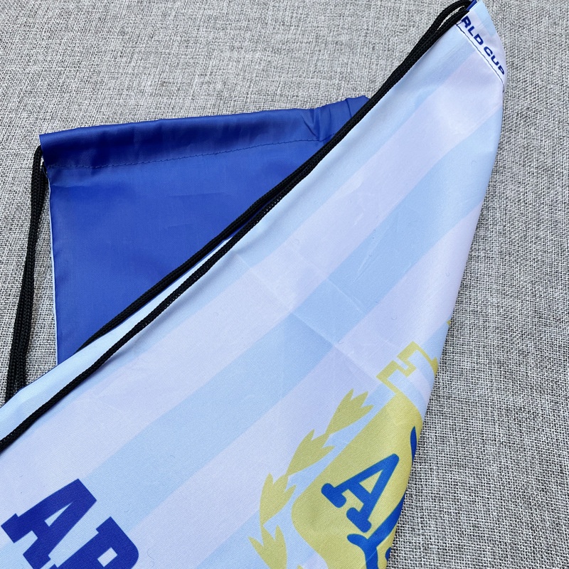 Football Fan Shoe Bag Student Backpack Travel Bag